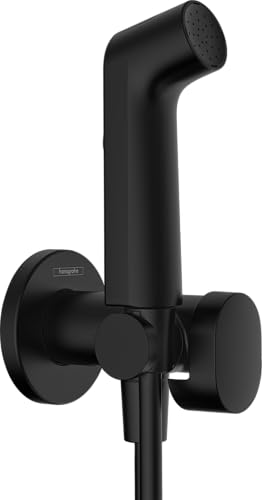 hansgrohe Douchette bidette S avec tuyau de douche 1,25 m, pour eau chaude