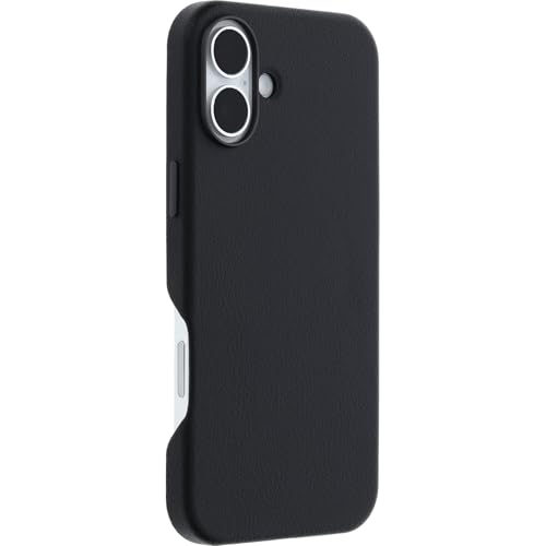 Image of OtterBox iPhone 16 Plus Symmetry Series Cactus Leather for MagSafe - Noir Ash Black