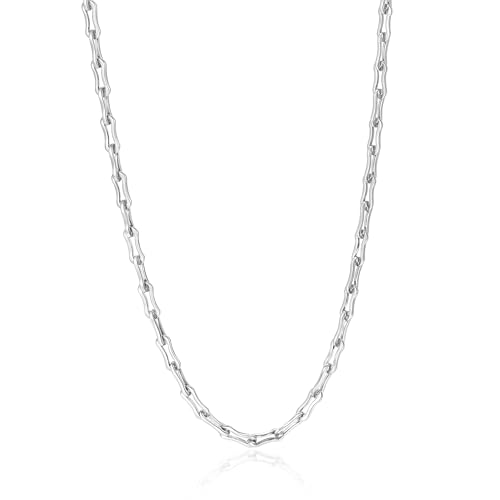 Collier maille trombone en or 18K plaqué, le bijou audacieux du quotidien