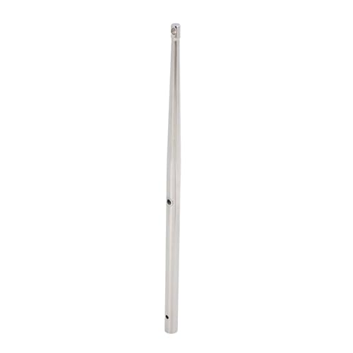 HELEVIA Tubo de Soporte para Barco de Acero Inoxidable 316, Construcción Duradera, Seguridad Duradera para Velero, Lancha Motora, Marina con 24 Pulgadas de Largo, Base de 1 Pulgada,