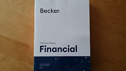 Becker CPA Financial FAR V4.0 For Exams Scheduled After June 30, 2021 Paperback Becker CPA Financial FAR V4.0 For Exams Scheduled After June 30, 2021 Paperback