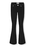 Bootcut-Jeans für Mädchen, Ausgestellte Beinform, Skinny Fit, Stretch Denim, Reißverschluss, Standardlänge, 5-Taschen-System