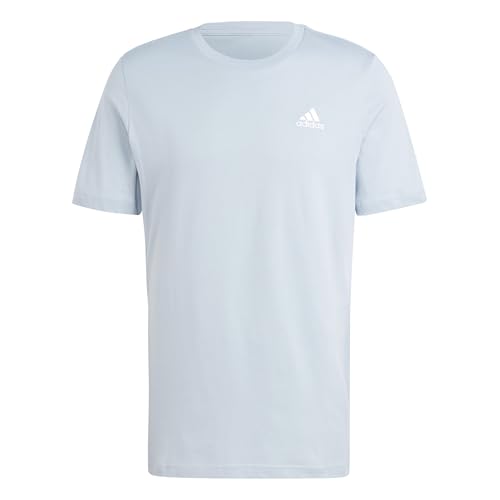 Adidas Ess 3s Sj T-shirt homme coupe classique col rond en coton doux