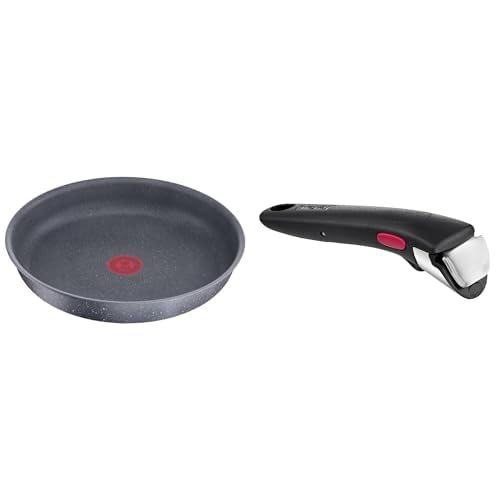 Tefal Ingenio Natural Force, poêle 24 cm, antiadhésive, induction, empilable