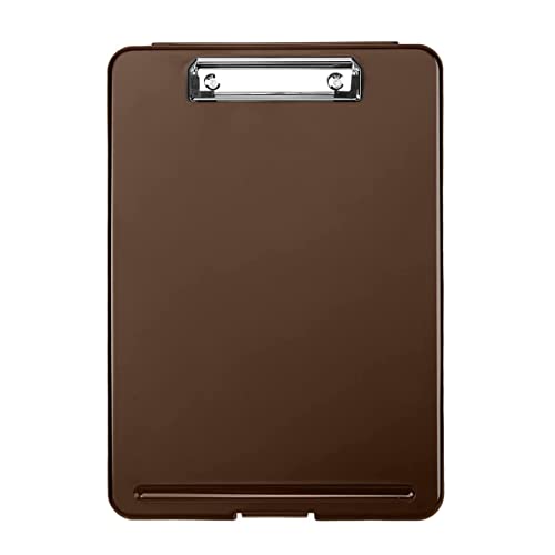 Image of oddpod Praise A4 Clip Pad /Clipboard with Storage Case for Paper and Document Storage 83002 (Brown)
