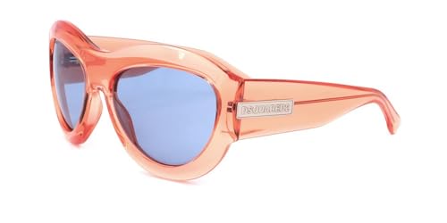 Image of Dsquared D2 0072/s L7Q/KU ORANGE Sunglasses Men's Acetate, Standard, 59