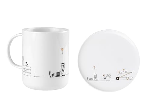 Colour-up Räder Design - Juego de 2 tazas y platos de regalo