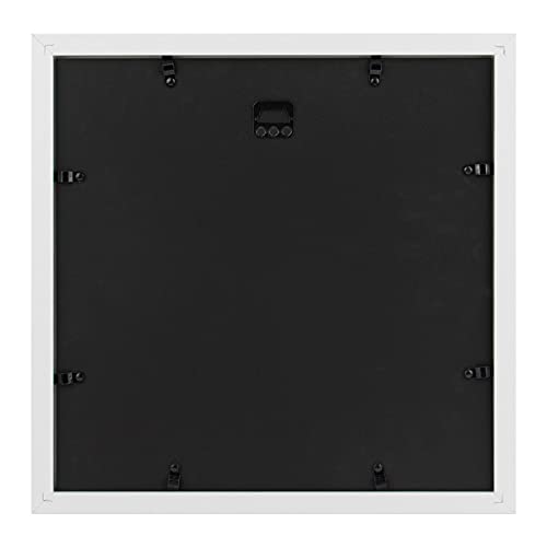 Auear, 12X12 Frame With Mat For 8X8 Or 12 X 12 Without Mat, Square Picture Frames Collage Wall Frames For 30X30 Diamond Paintings Prints, White 1 Pack #TOP3