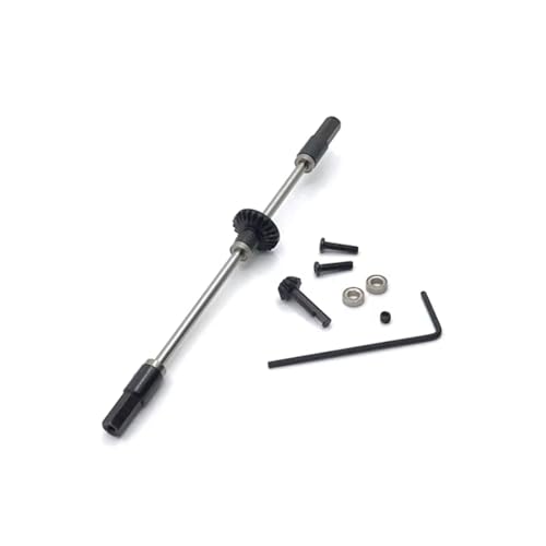 Axe arrière en métal MN99S en acier robuste pour voiture RC 1/12