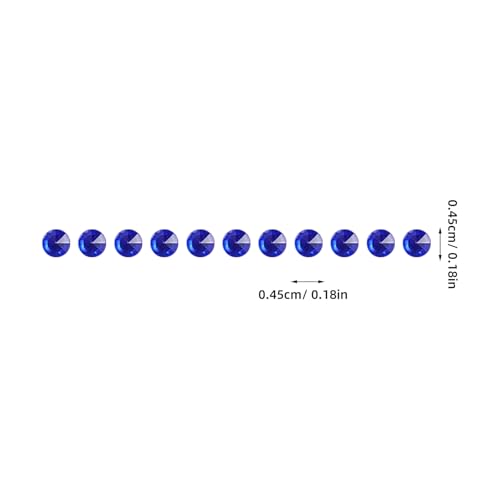 Gemas de imitación transparentes 45 mm para evitar caídas en decoración de mesas y jarrones 3