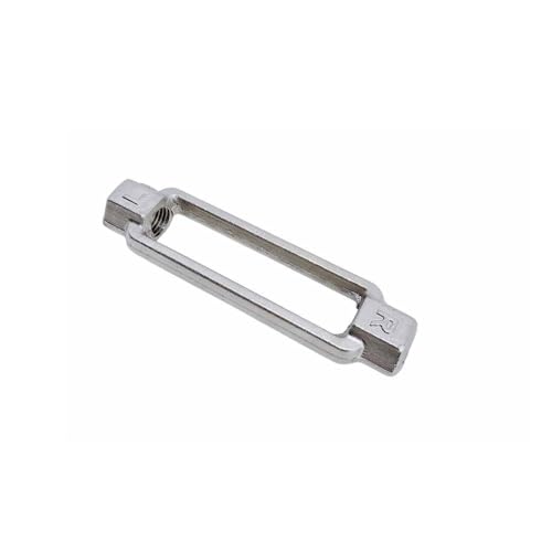 1/4" x 4" Cuerpo de Tensor 500 Lbs WLL Acero Inoxidable T316, Forjado en Frío miniatura 7
