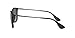 Ray-Ban RB4187 Chris Square Sunglasses, Rubber Black/Light Grey Gradient Dark Grey, 54 mm