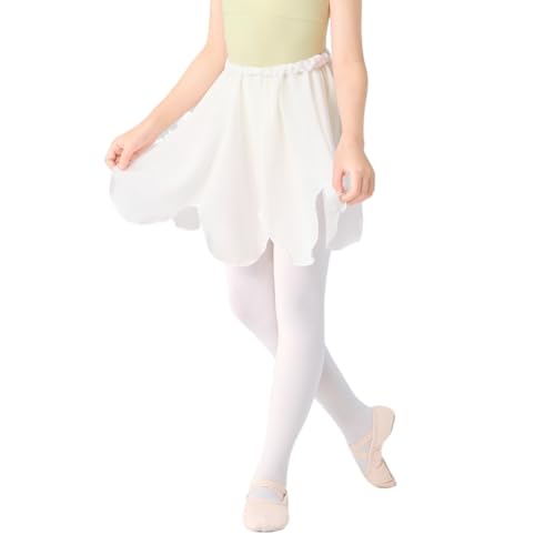 Jupes courtes de danse à taille élastique et jupe de ballet filles