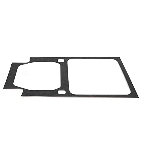 Central Control Panel Cover Forged Carbon Fiber Marble Pattern Replacement for Land Rover Defender 1