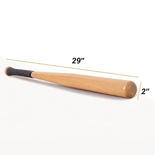 Baseball Bat Adult,Classic Wooden Youth Baseball Bat for Baseball Training,Home Self Defense Baseball Bats for Kids Teenagers - Image 5