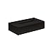 Produktbild AXOR Universal 42873670 Taschentuchbox, rund, Mattschwarz