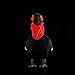 Whrigud 16.5'' Large Red-Faced Ground Hornbill Stuffed Animal Ground Hornbill Plush Soft Bird Animal Lovers Home Decor Birthday Gifts