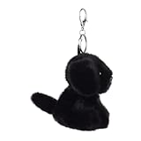 Apricot Lamb Black Labrador Schlüsselanhänger Plüsch Schlüsselanhänger Glücksbringer,Geschenke Freundin oder Freund,Geschenk zum Führerschein, Frauen,Mädchen