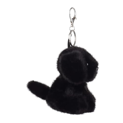 Apricot Lamb –Key-Black Labrador– Plüsch Schlüsselanhänger – Schlüsselanhänger Glücksbringer,Geschenke Freundin oder Freund,Geschenk zum Führerschein, Frauen,Mädchen