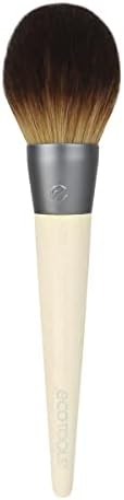EcoTools Full Powder Makeup Brush, For Blush, Bronzer & Setting Powder, Large, Fluffy Makeup Brush, Eco-Friendly Complexion Brush, Synthetic Bristles, Vegan & Cruelty-Free, 1 Count