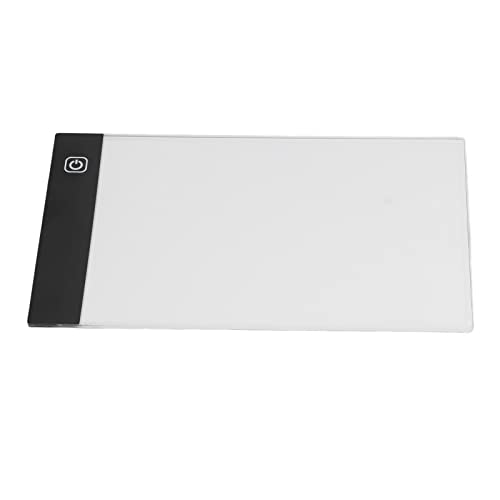 Boîte Lumineuse A5 pour le Traçage, 3,5 W LED 3 Niveaux Board de Copie de Gradin pour le Pochoir, la Calligraphie, L'animation, les Projets de Couture, un pavé Léger à la Trace