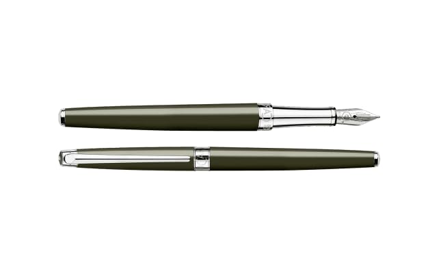Caran d'Ache Füllfederhalter LEMAN Terre d’Ombre SLIM - Federspitze - M - Réf. 4791.016
