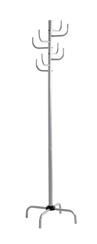HAKU Möbel Perchero aluminio, metal, metal - Dim.: AL 180 cm x Ø 37 cm, Estilo: Moderno
