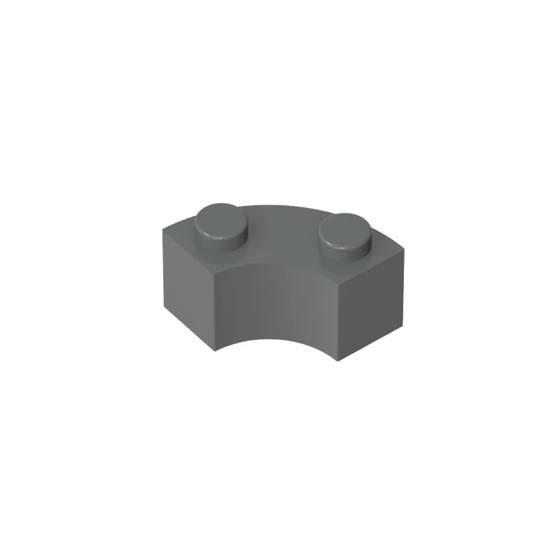 XYEIUGO 85080 Round Brick Round Corner 2x2 Macaroni, 50 PCS โ image 1