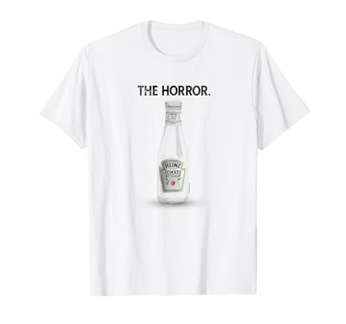 Heinz Tomato Ketchup The Horror Empty Bottle Distressed T-Shirt