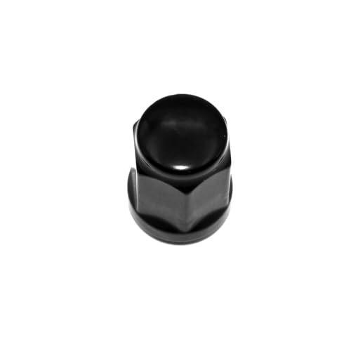 Image of 20pcs M12x1.5 Black Wheel Lug Nut, 35mm Length Cone Seat 19mm Hex, Compatible with Accord Civic CRV Element HRV Odyssey Trailblazer TSX Fusion Focus Escape Tacoma Avalon Camry