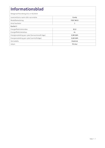 Candy Idea FIDC N615 Four électrique à encastrer ventilé 70 litres Aquactiva grilles latérales système de nettoyage - vue 10