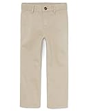 The Children's Place boys Chino Pants, Sand Wash, 7 slim
