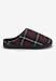 KingSize Men's Fleece Clog Slippers - 9 EW, Charcoal