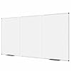 VIZ-PRO Large Magnetic Whiteboard/Foldable Dry Erase Board, 96 X 48 Inches, Wall Mounted White Board for School Office and Home 8' x 4'