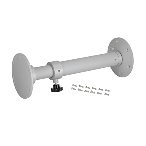 Areyourshop Tischbein Verstellbare,Aluminium-Legierung Tischbeine für RV, Boot, Camper, Wohnmobil – Abnehmbarer Podestständer mit Sicherheitsstopp (Sliver)