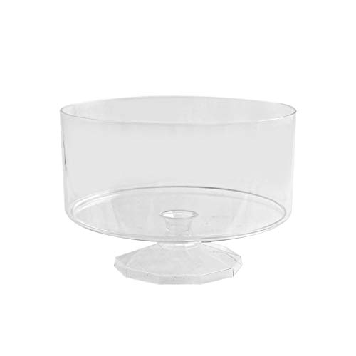 Plastic Trifle Bowl - Medium | Clear | 1 Pc.