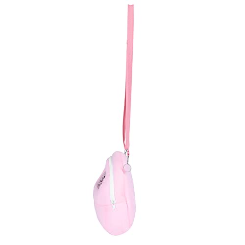 Mochila Pequena para Animais de Estimação, Coral de Veludo Branco para Transportar Esquilos de Rato