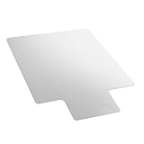 AmazonBasics Polycarbonate Chair Mat with Lip for Hard Floors - 47