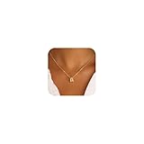 CUEZIY Bubble Letter Necklace Gold Initial Necklaces for Women Dainty Personalized Charm Pendant Name Necklace Cute Non Tarnish Fashion Accessories Teen Gift Trendy Stuff Gold Jewelry Gifts