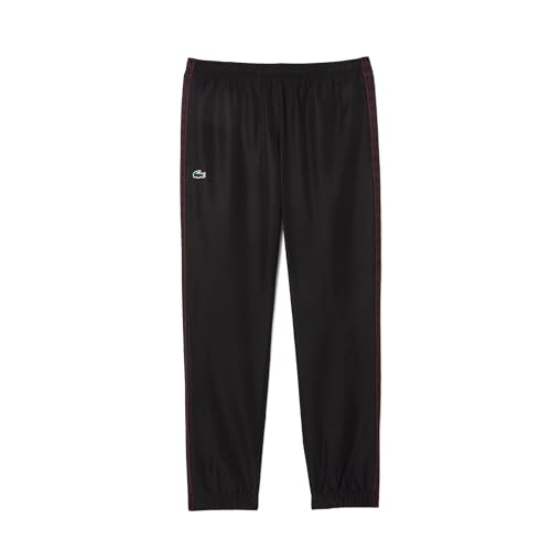 Image of Lacoste Mens Mono Joggers Black L