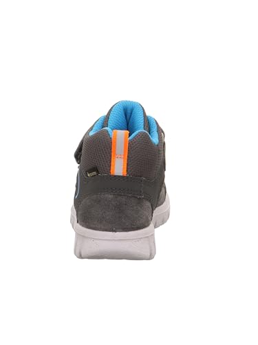 Sport7 Mini Kids Sneakers with Lightweight Gore-Tex Lining, Grey Turquoise 2010, 19.0 cm3