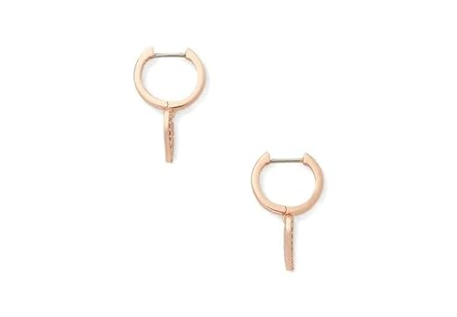 Kate Spade New York Yours Truly Pave Heart Drop Earrings, Rose Gold, Medium #TOP1