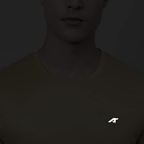Image of ALCiS Men's Solid Slim Fit T-Shirt