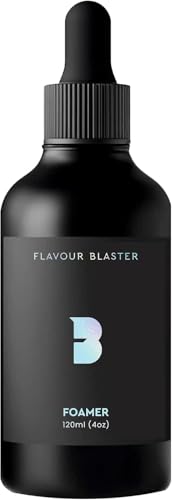 Flavour Blaster Vegan Cocktail Foamer, 120ml (1 Pack) | Add Drops to Your Shaker & Easily Create Drinks Foam Without Eggs for Cocktails & Mocktails in Bars & at Home | Aquafaba & Egg White Alternative
