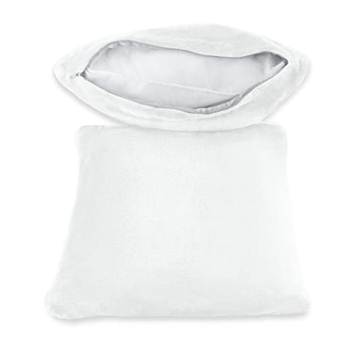 Amago Set di 2 Copricuscini, Effetto Cashmere, 50