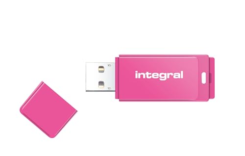 Integral 64GB Neon Rosa USB 2.0 Flash Drive