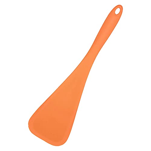Original Gundel Silikon-PFANNENWENDER Dreieck orange, 100% reines Lebensmittelsilikon, Pfannkuchenwender hitzebeständig, flexibel Cover