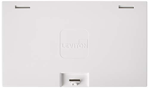Leviton 47605-Mdu Mdu Compact Structured Media Enclosure With Cover, White 9.01 In #TOP3
