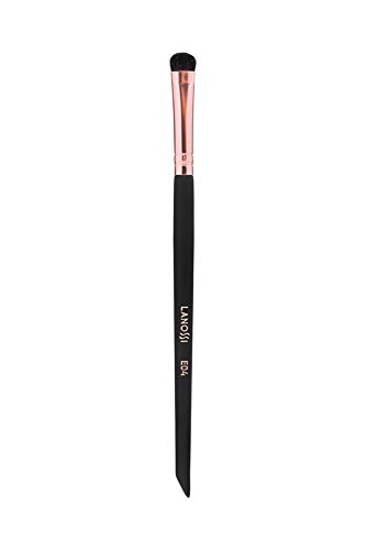 Pincel Eye Sombra, Cor Preto e Rose, Lanossi Beauty & Care.