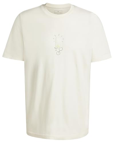 T-Shirt Homme adidas Molded Linear Graphic avec Col Rond en Coton